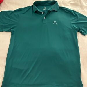 Rhoback Men's Deep Teal Polo Shirt